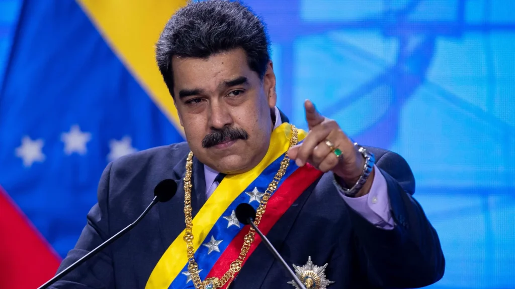 el presidente de venezuela nicolas maduro