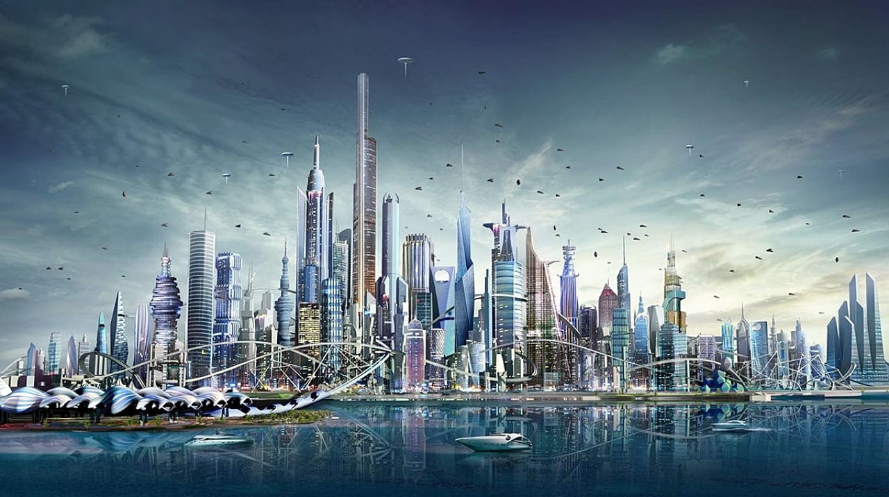 ciudad futuristica de neom